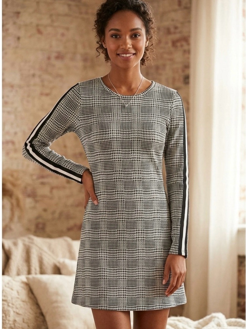 No Comment NY.LA Plaid Retro Dress- NWOT